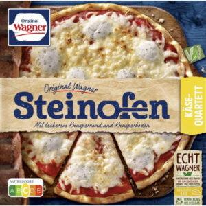 Original Wagner Steinofen Pizza Käse Quartett